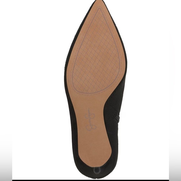 Jessica Simpson black Semaja Faux Suede Pointed Toe Booties 7.5 - Picture 7 of 14